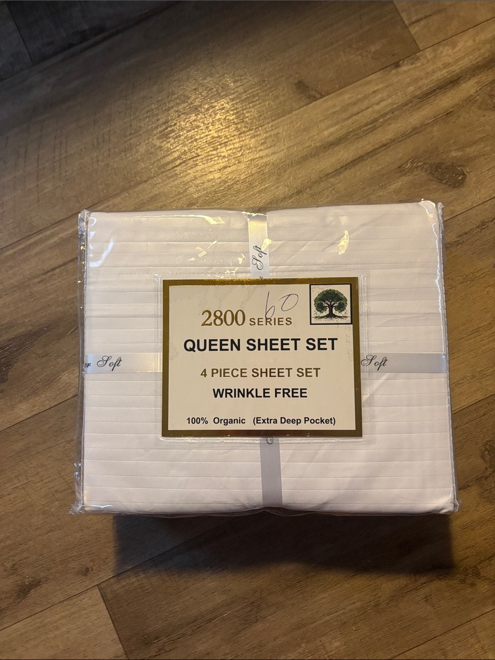 Queen Sheet Set - White - Soft Wrinkle-Free